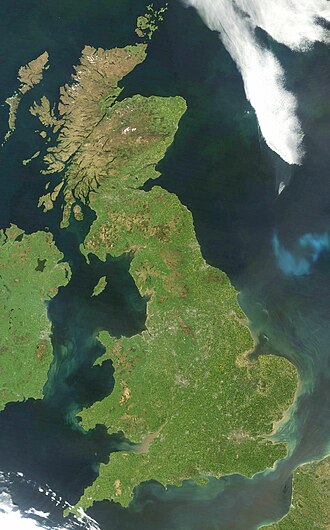 Map of Great Britain